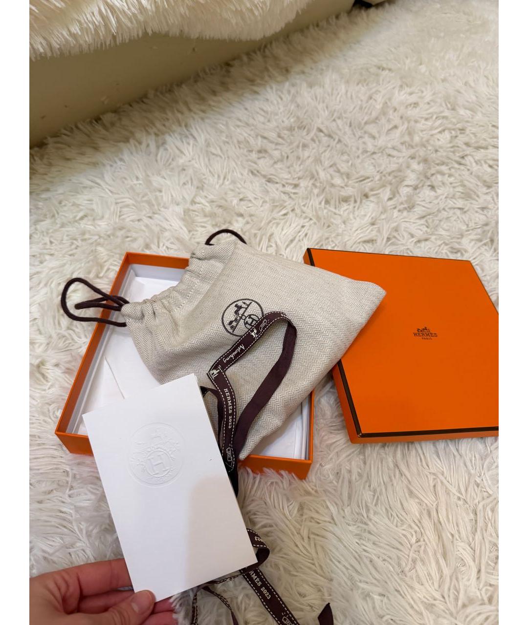 HERMES Черный кожаный ремень, фото 5