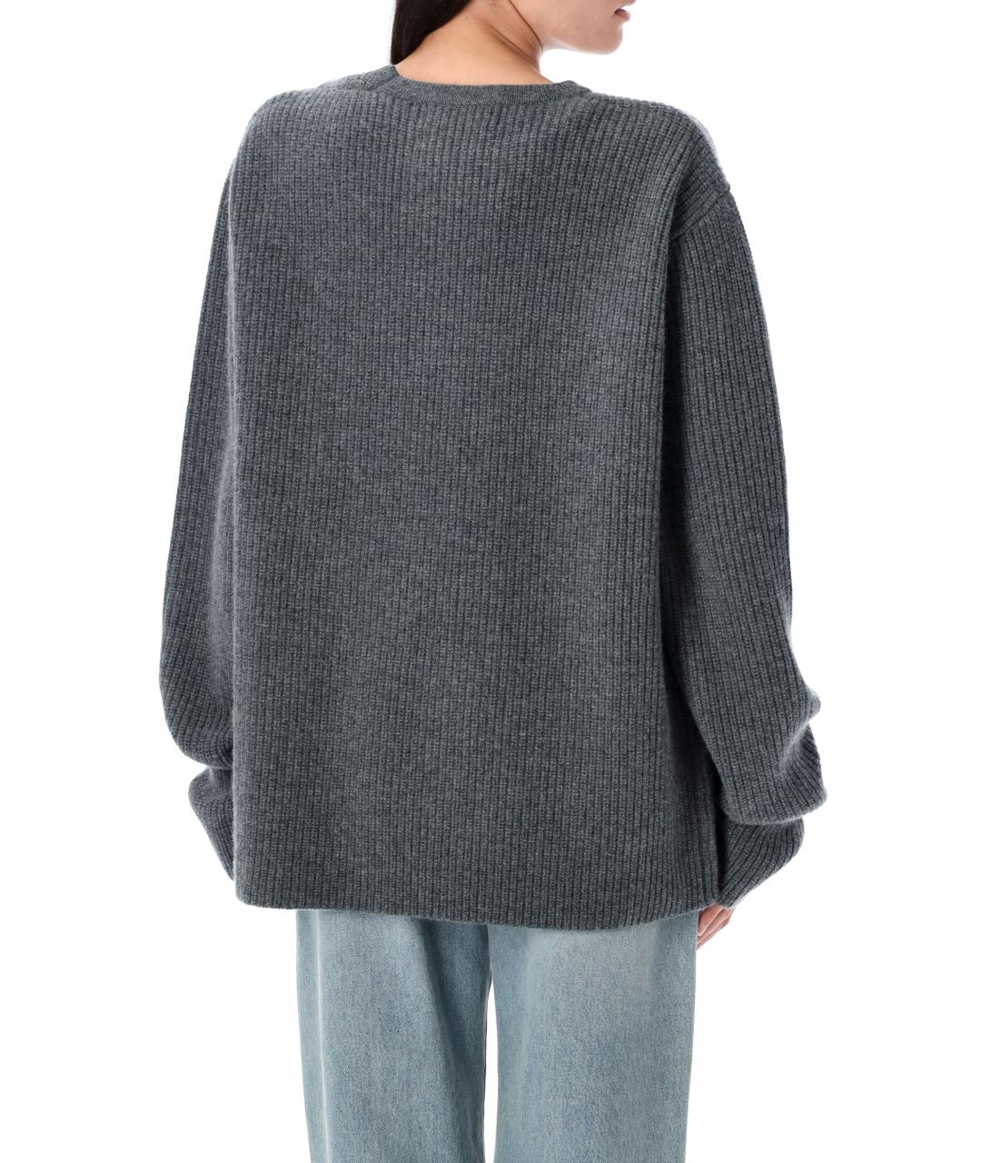 EXTREME CASHMERE Серый джемпер / свитер, фото 2