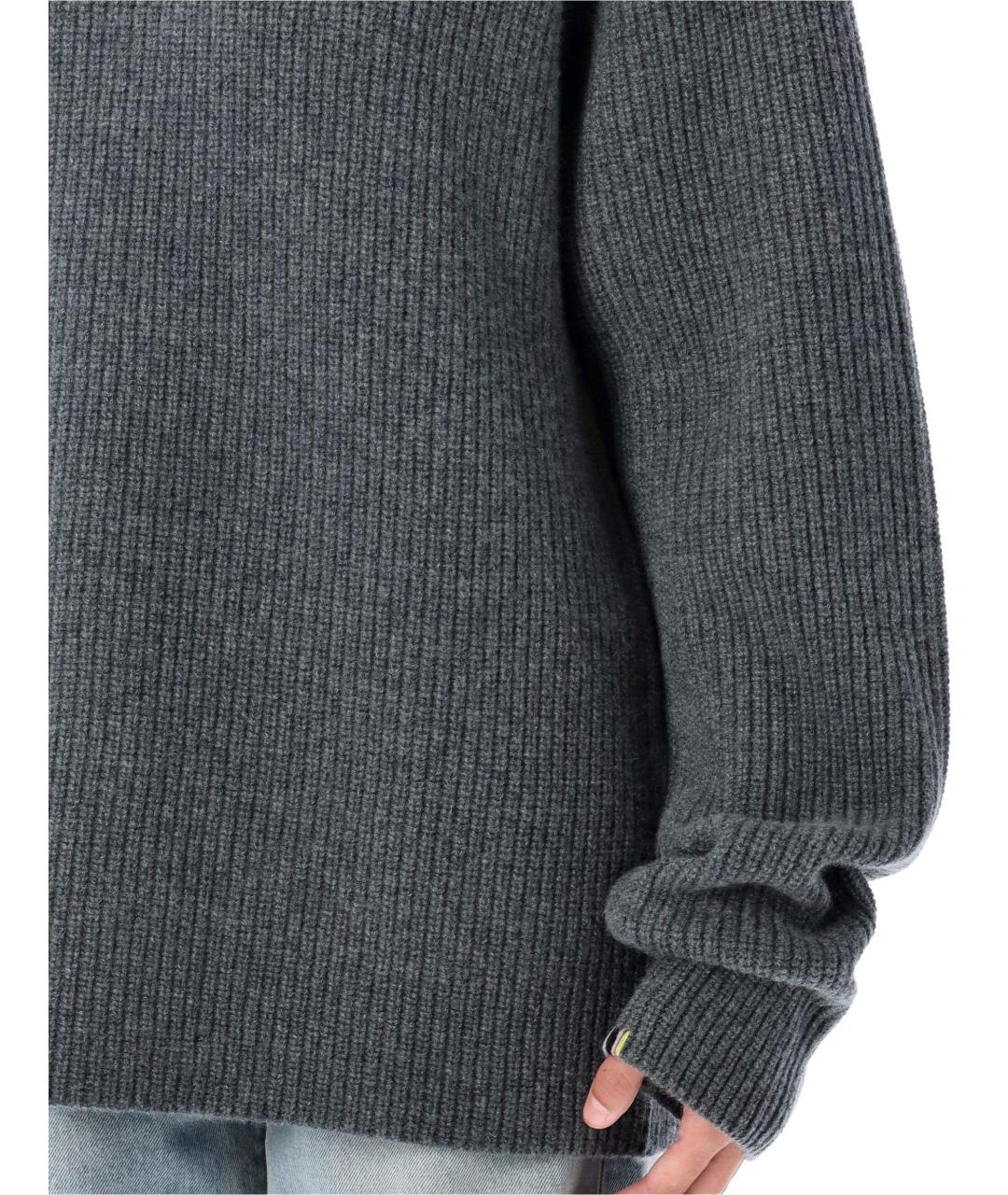 EXTREME CASHMERE Серый джемпер / свитер, фото 3