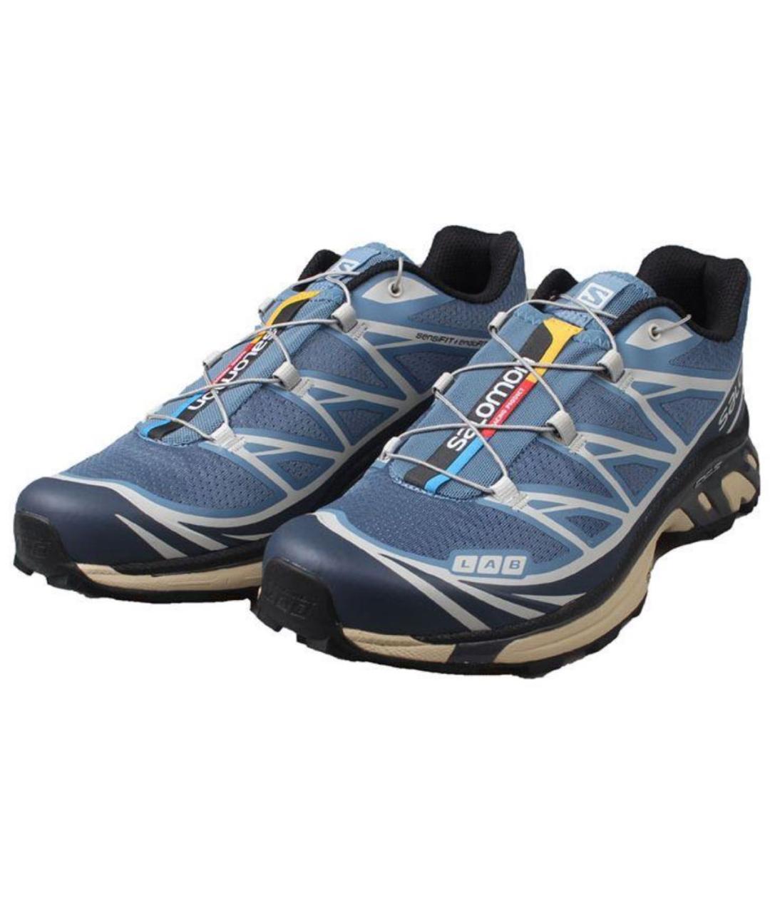 SALOMON Синие синтетические кроссовки, фото 4