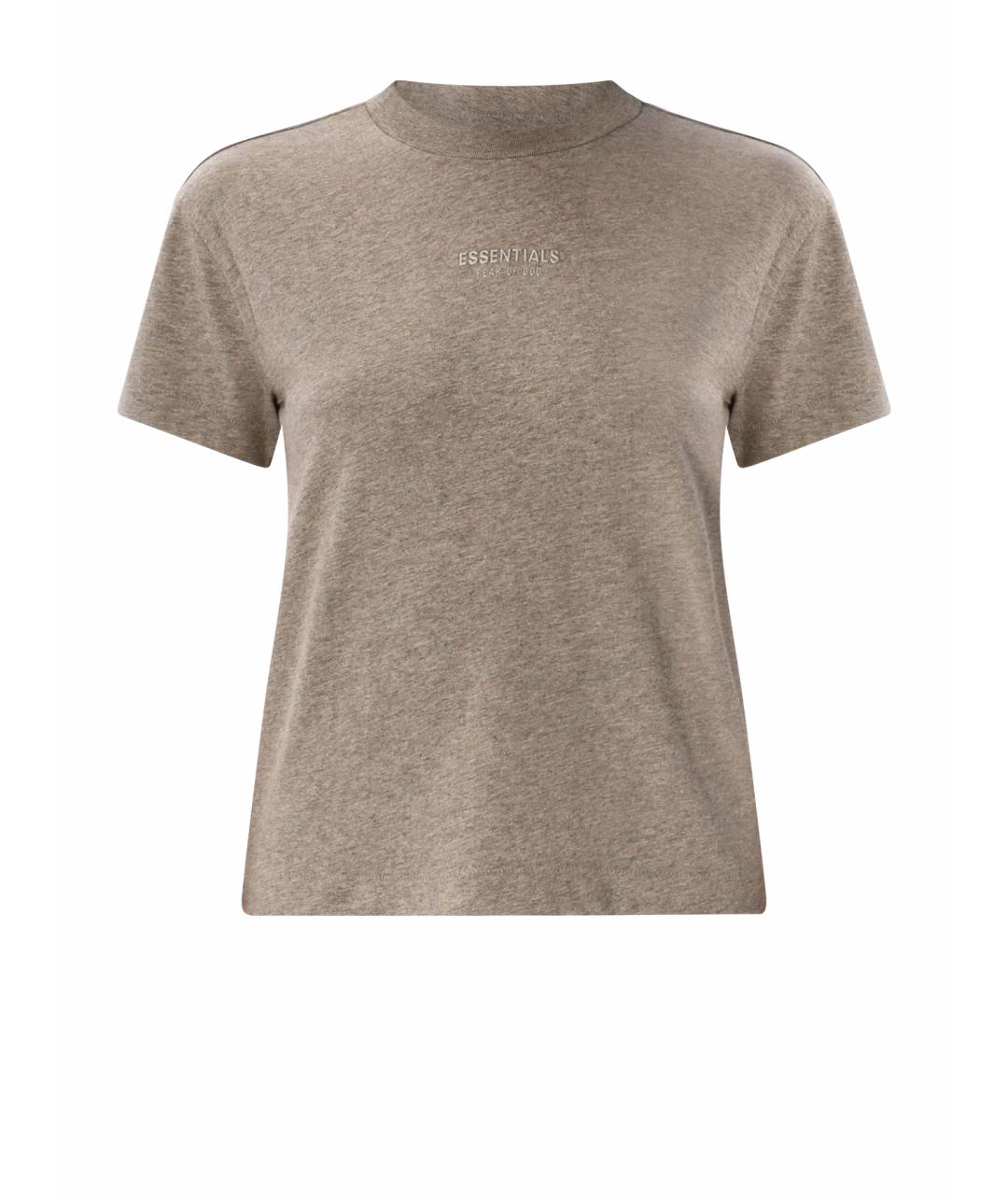 FEAR OF GOD ESSENTIALS Хлопковая футболка, фото 1