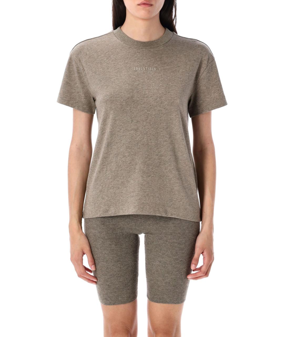 FEAR OF GOD ESSENTIALS Хлопковая футболка, фото 4