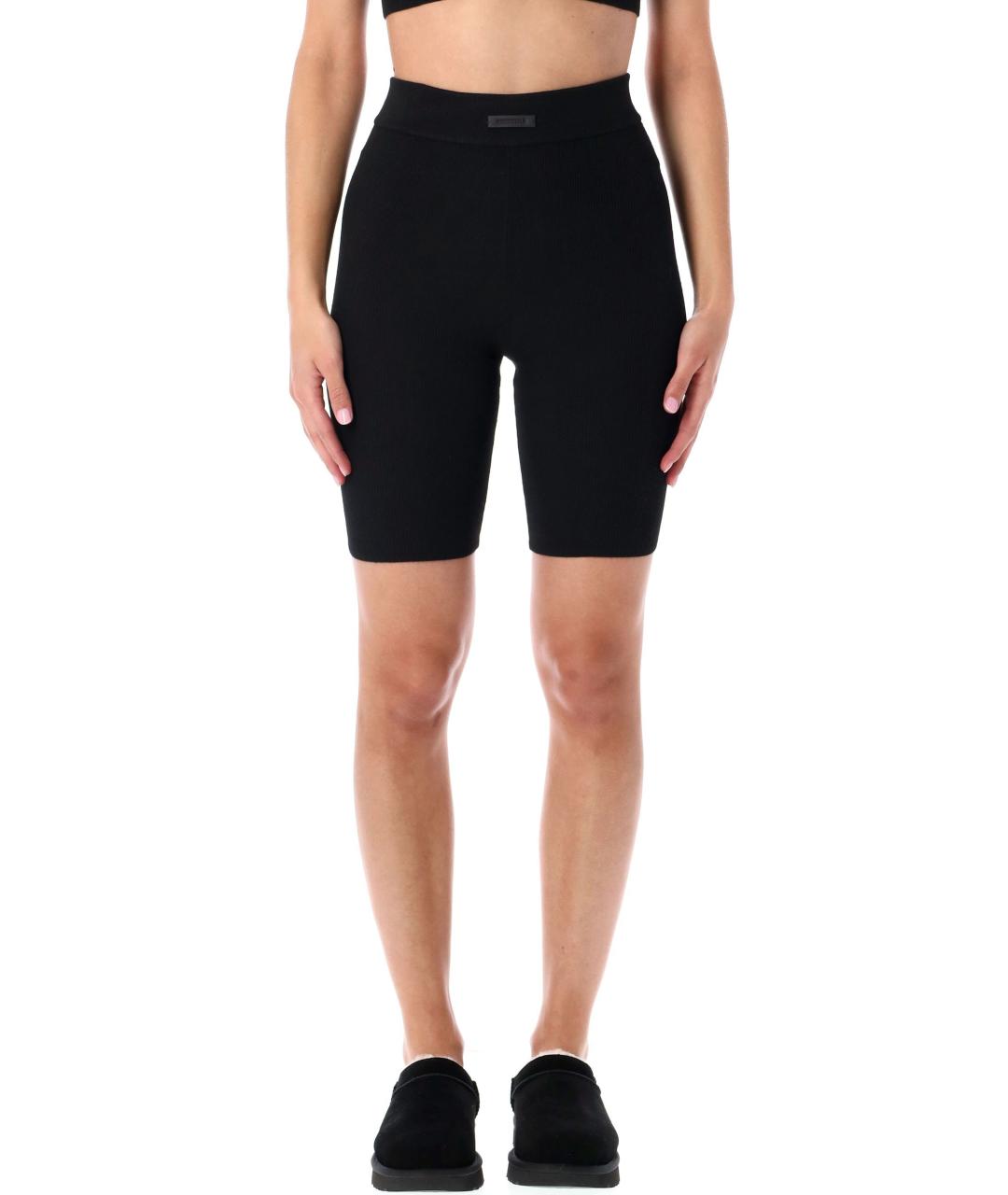 FEAR OF GOD ESSENTIALS Черные полиэстеровые леггинсы и велосипедки, фото 1