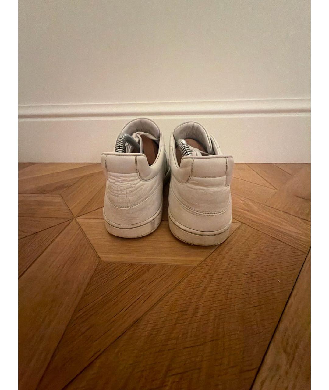 CHRISTIAN DIOR Белые кожаные кеды, фото 4