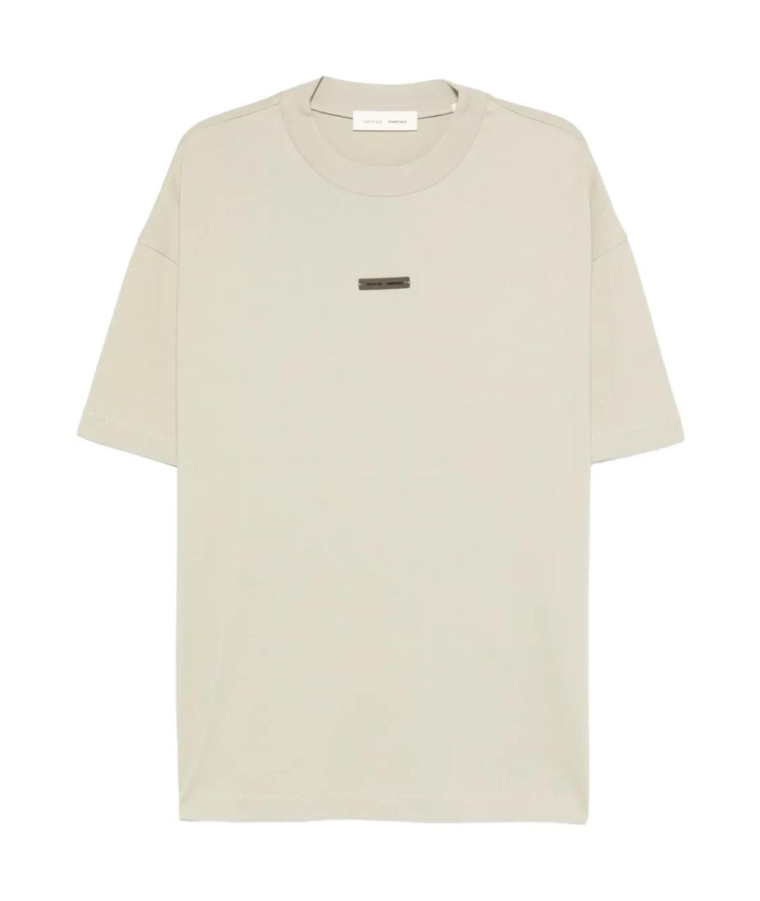 FEAR OF GOD ESSENTIALS Серая хлопковая футболка, фото 1