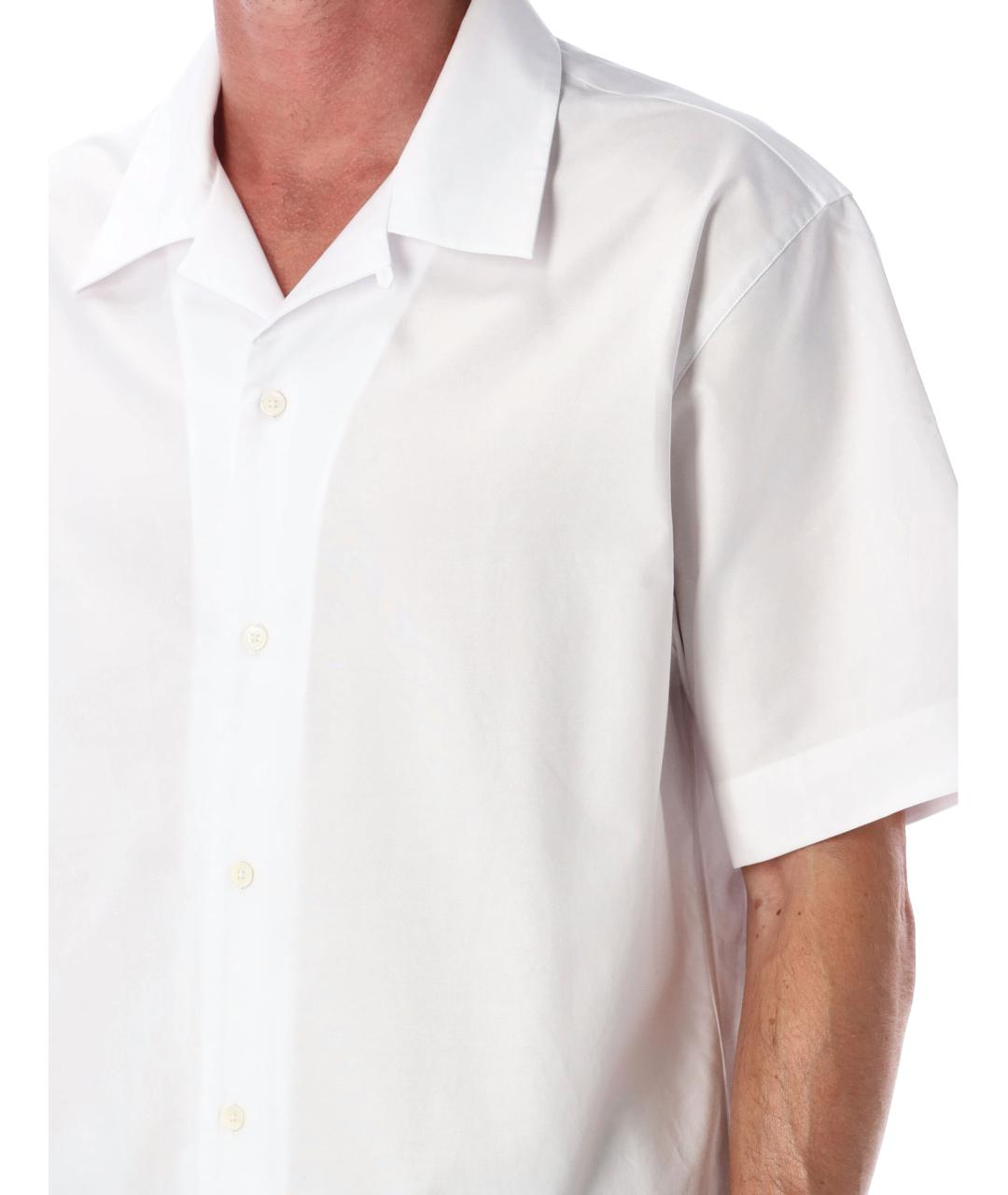 GIVENCHY Белая хлопковая кэжуал рубашка, фото 4