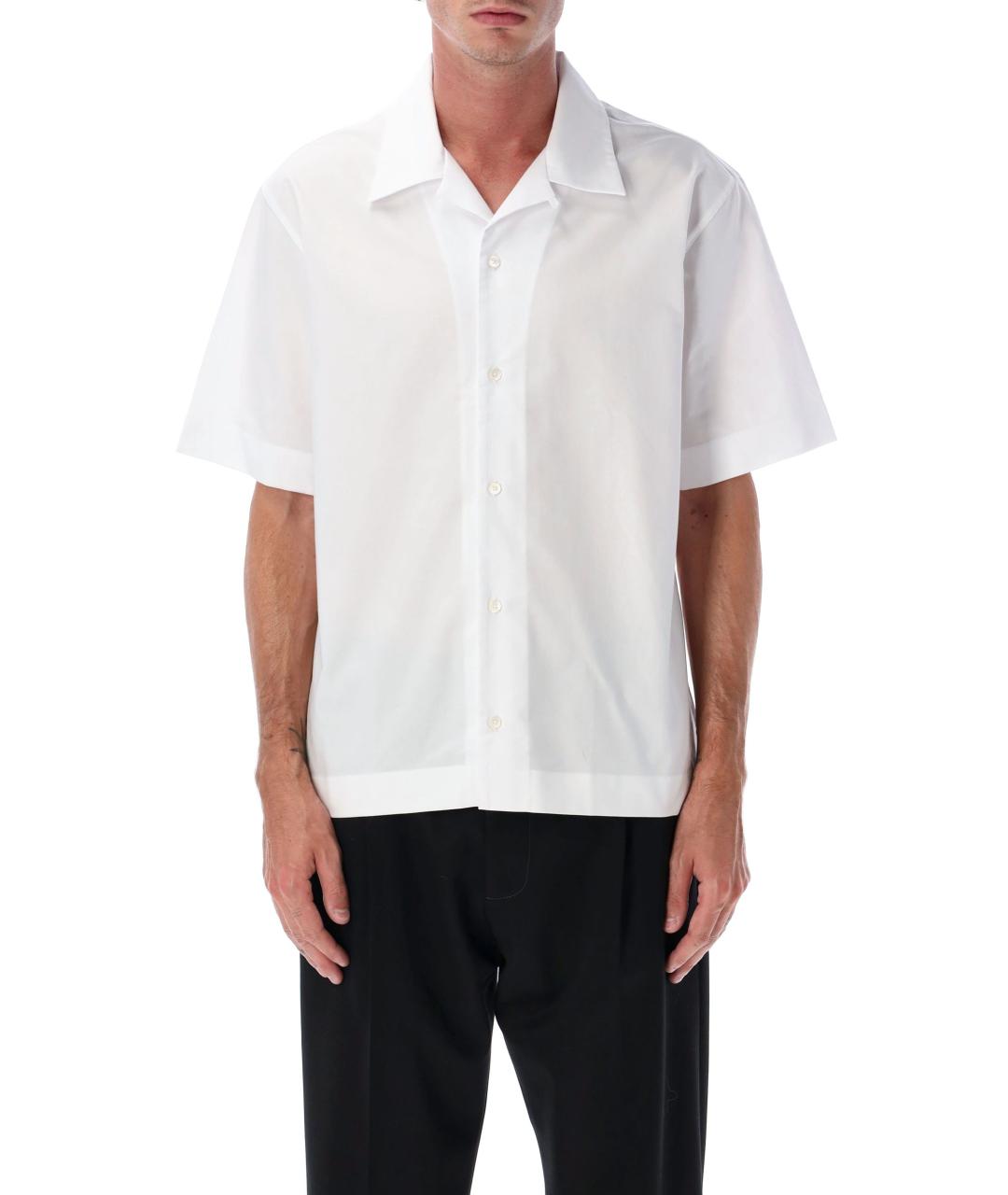 GIVENCHY Белая хлопковая кэжуал рубашка, фото 2