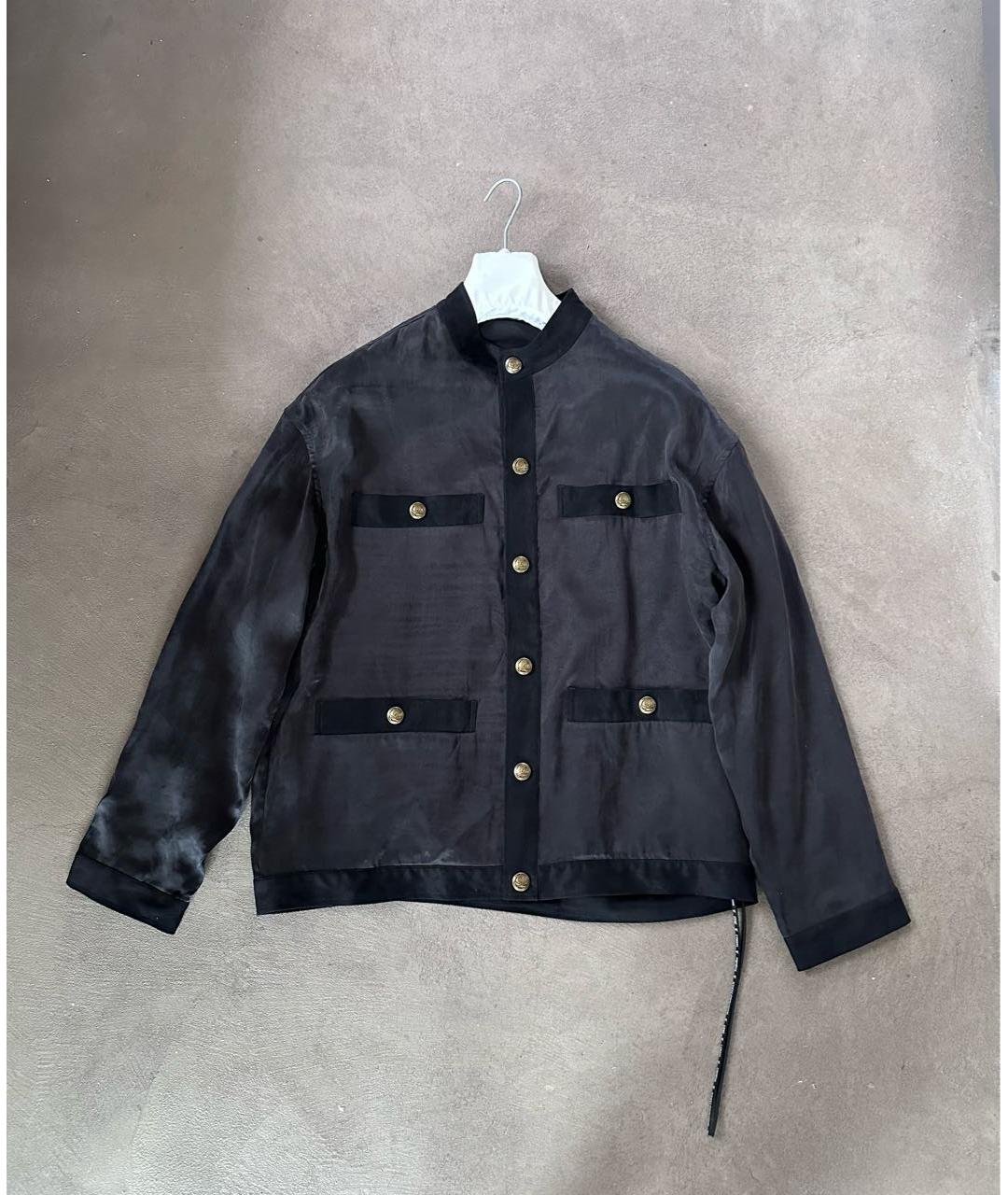MASTERMIND JAPAN Черная хлопковая куртка, фото 9