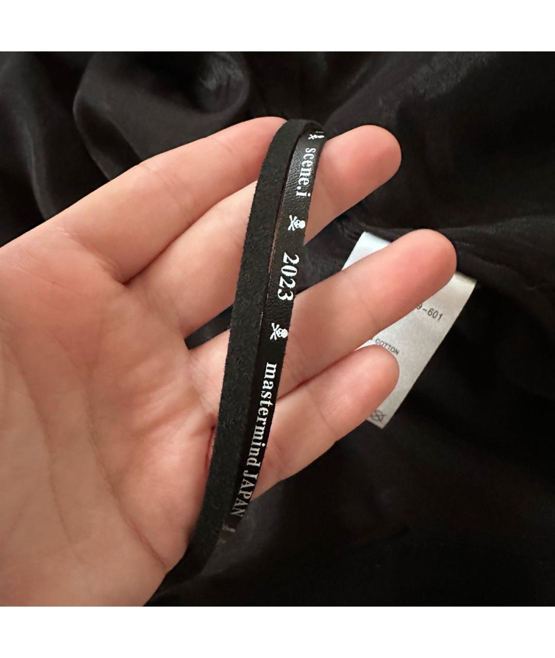 MASTERMIND JAPAN Черная хлопковая куртка, фото 6