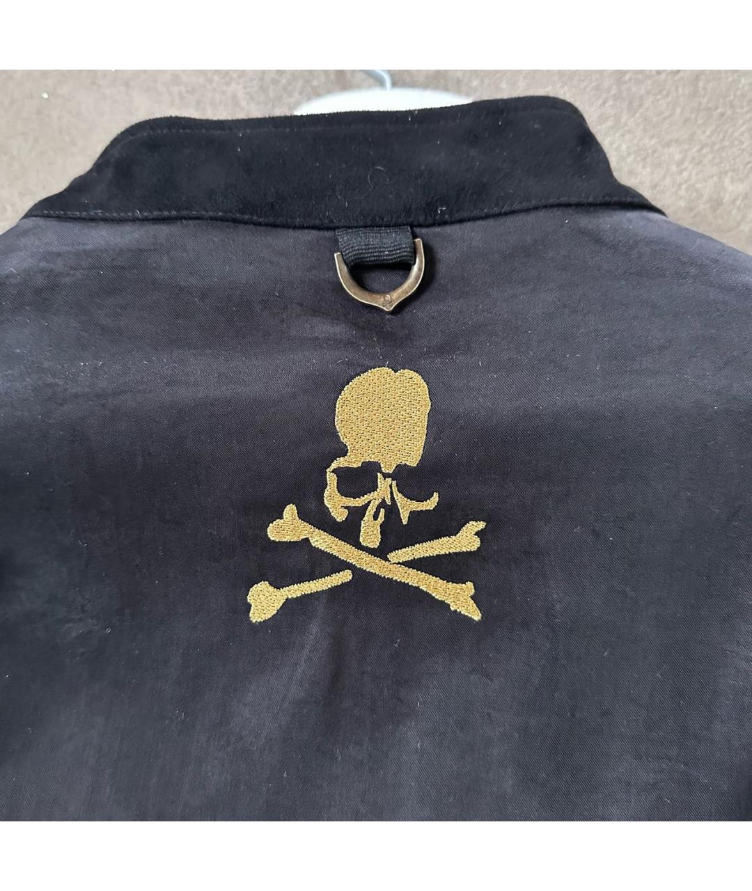 MASTERMIND JAPAN Черная хлопковая куртка, фото 3