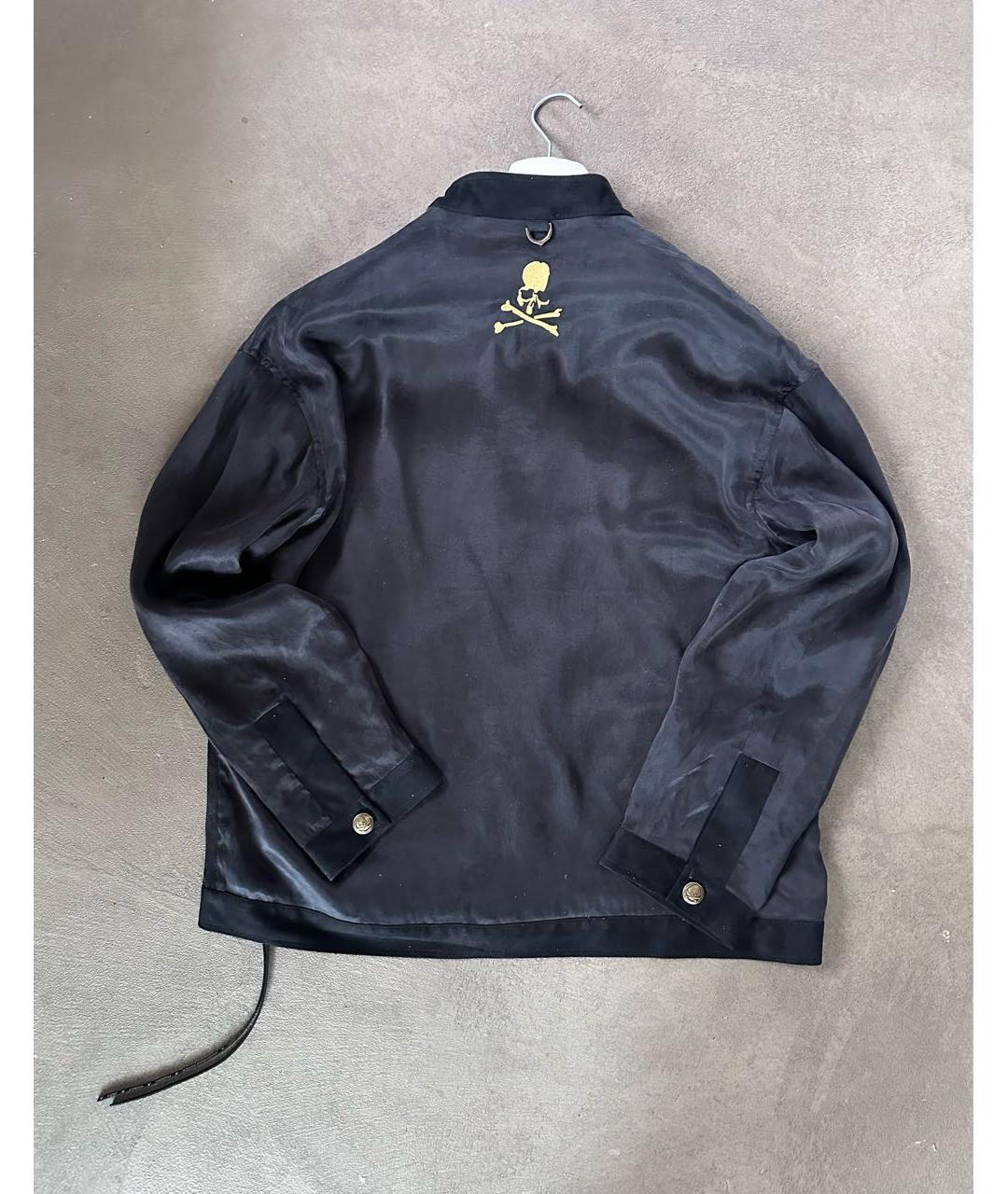 MASTERMIND JAPAN Черная хлопковая куртка, фото 2