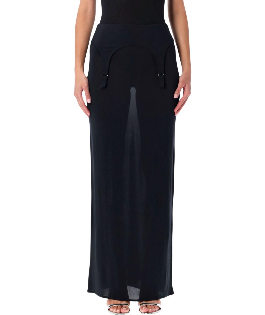 JEAN PAUL GAULTIER Вискозная юбка макси, фото 1