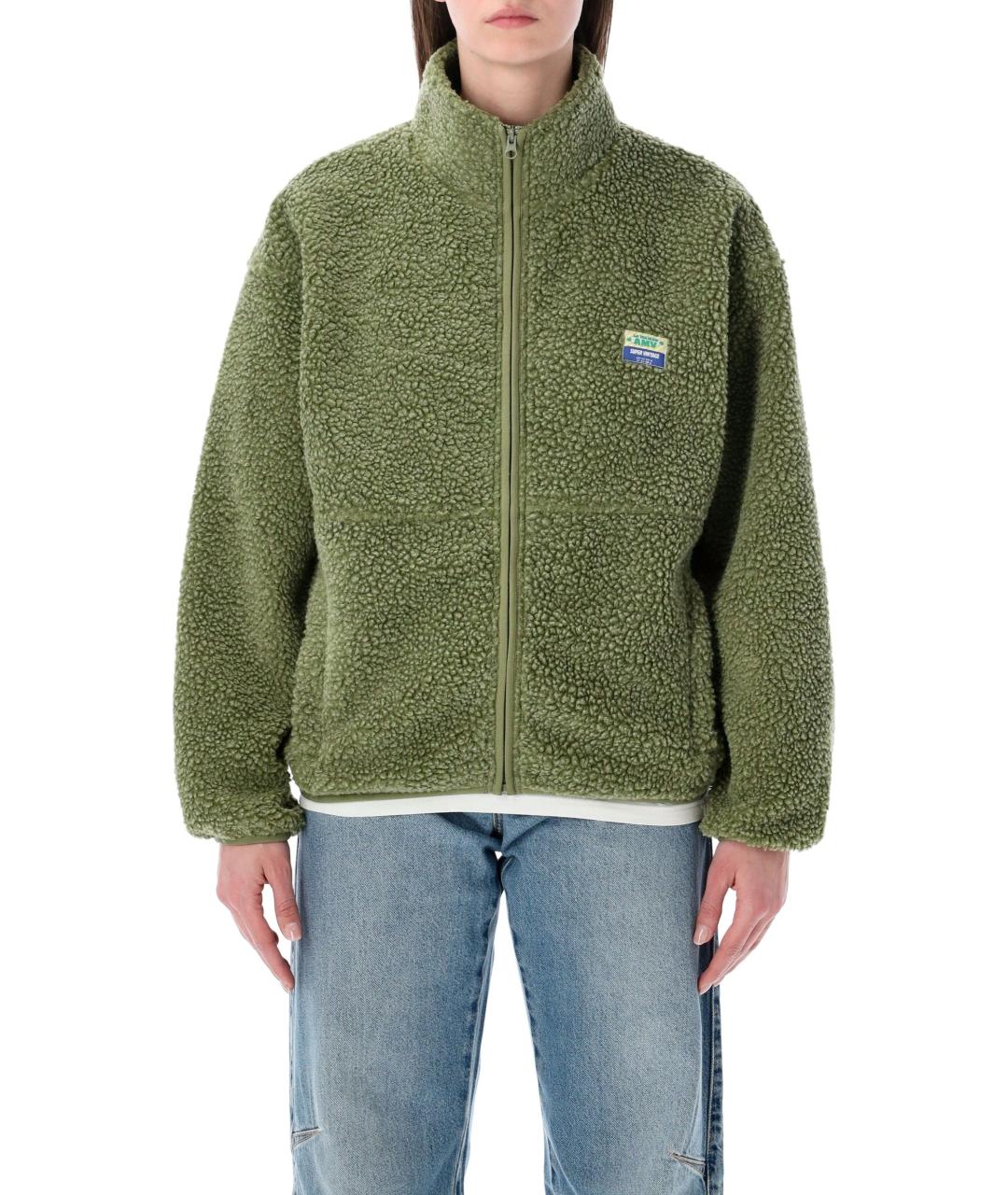 American vintage Зеленая полиэстеровая куртка, фото 2