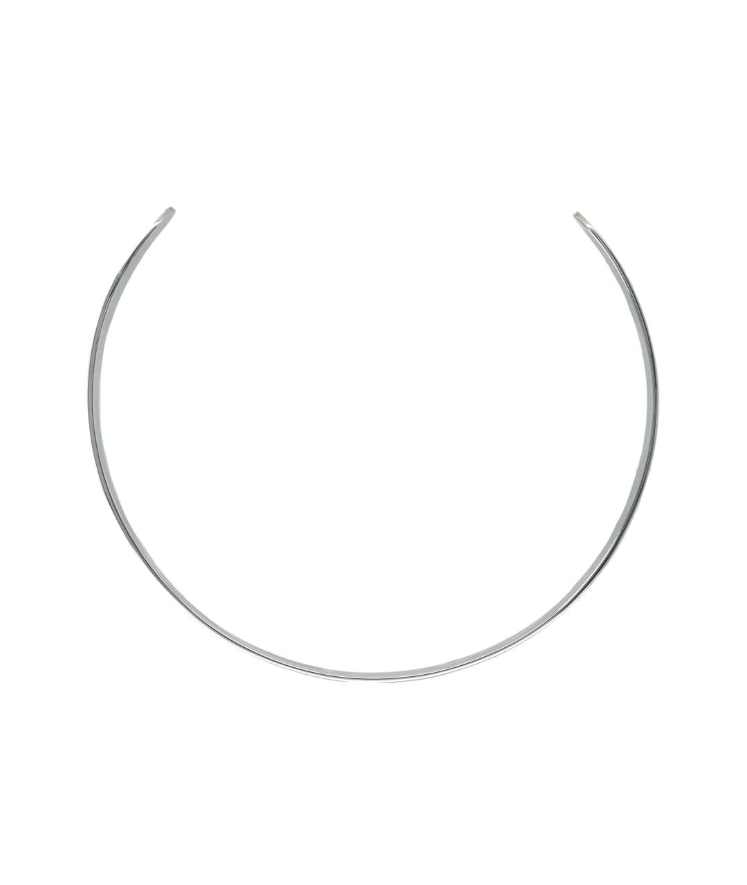 MM6 MAISON MARGIELA Серебряная металлическая цепочка/подвеска, фото 1