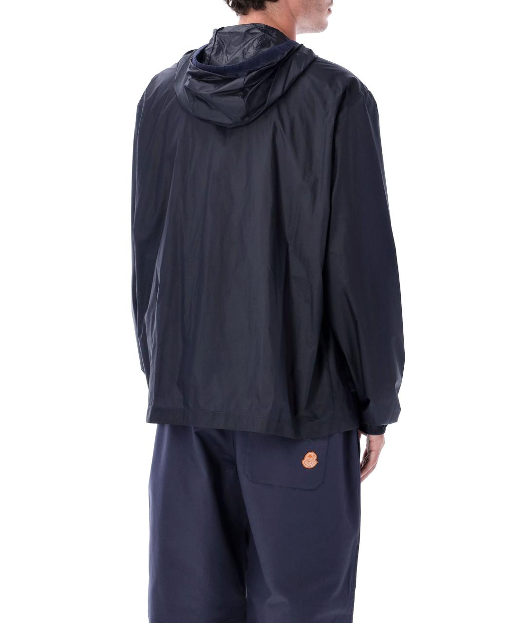 MONCLER Синяя полиамидовая куртка, фото 3