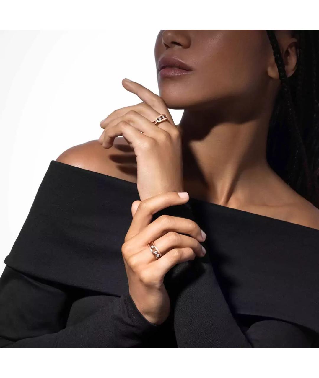 MESSIKA Бежевое кольцо из розового золота, фото 4