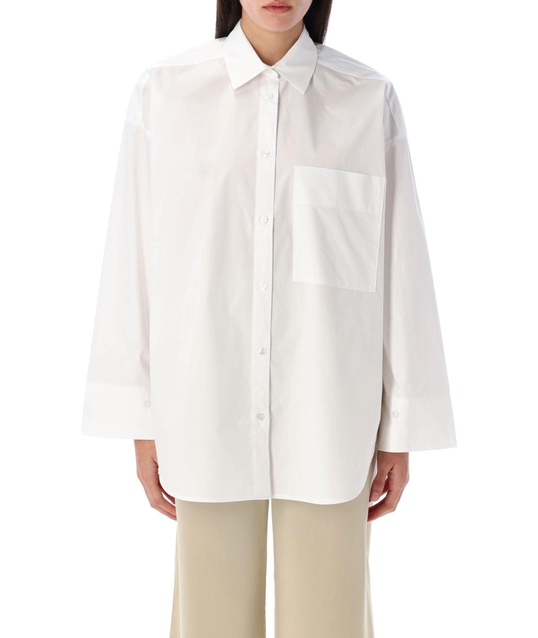 BY MALENE BIRGER Белая хлопковая рубашка, фото 2