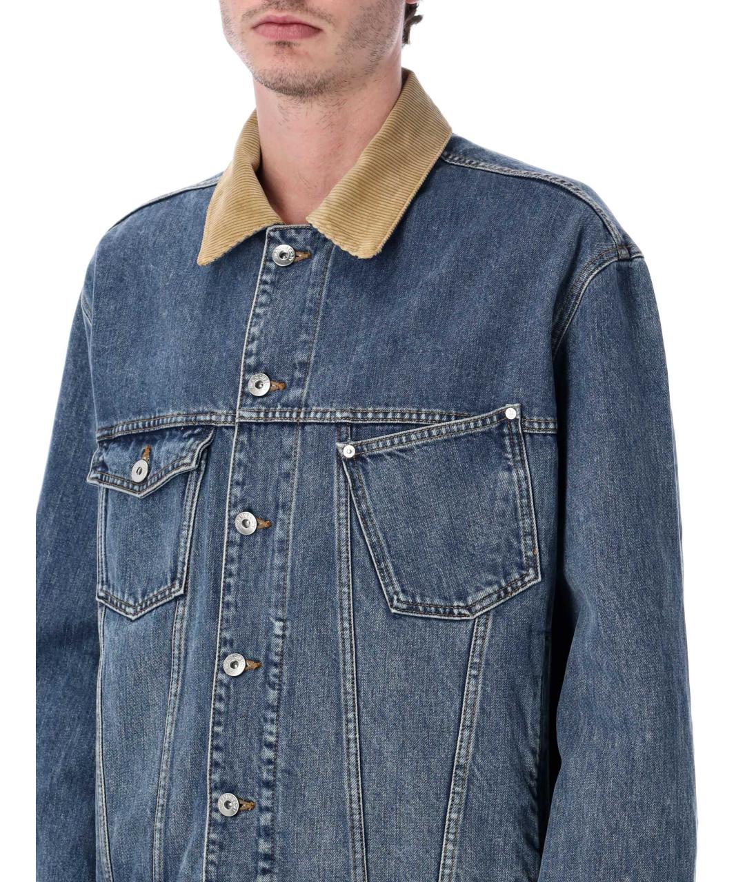 J.W.ANDERSON Синяя хлопковая куртка, фото 3