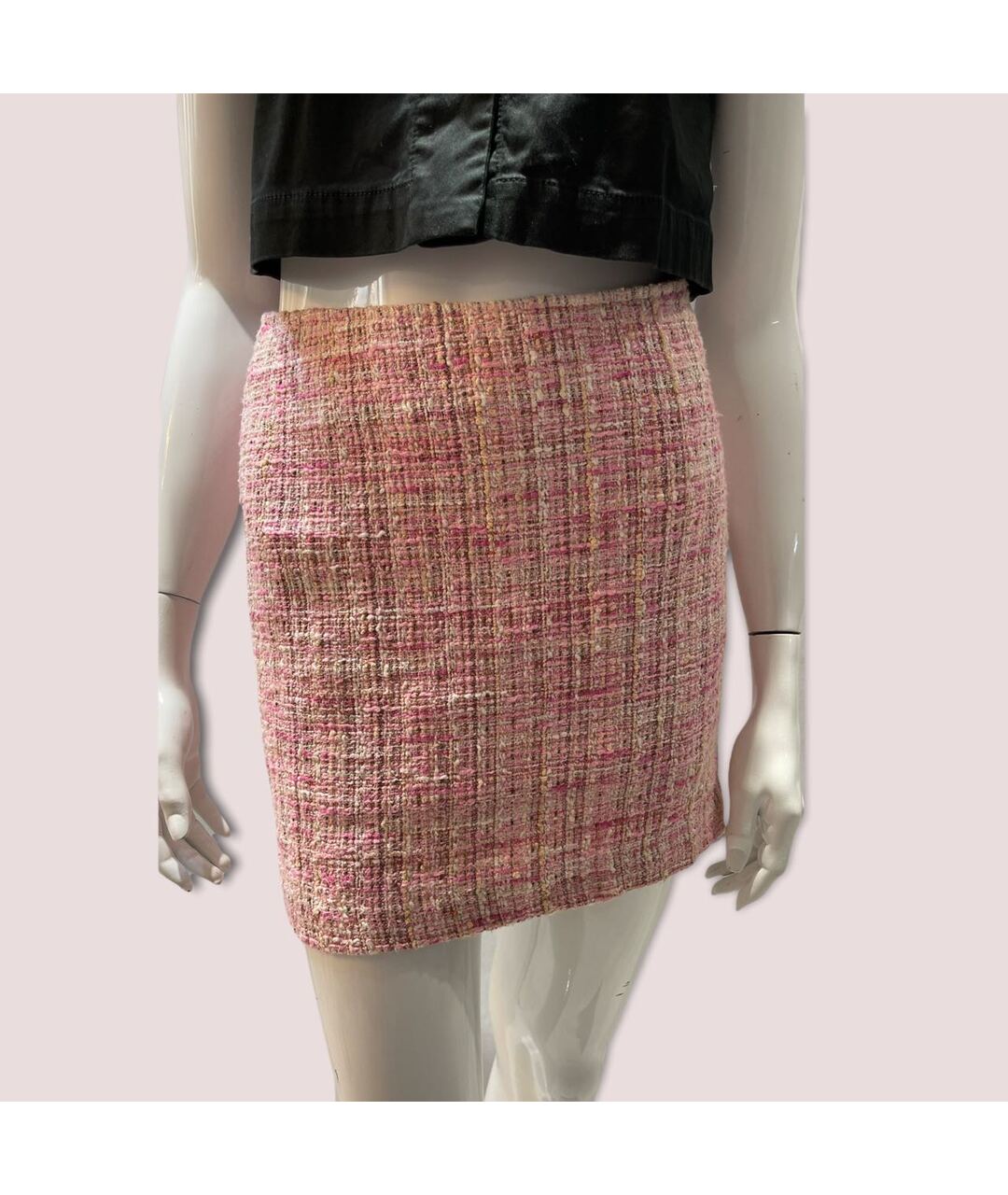 MISSONI Розовая хлопковая юбка мини, фото 5
