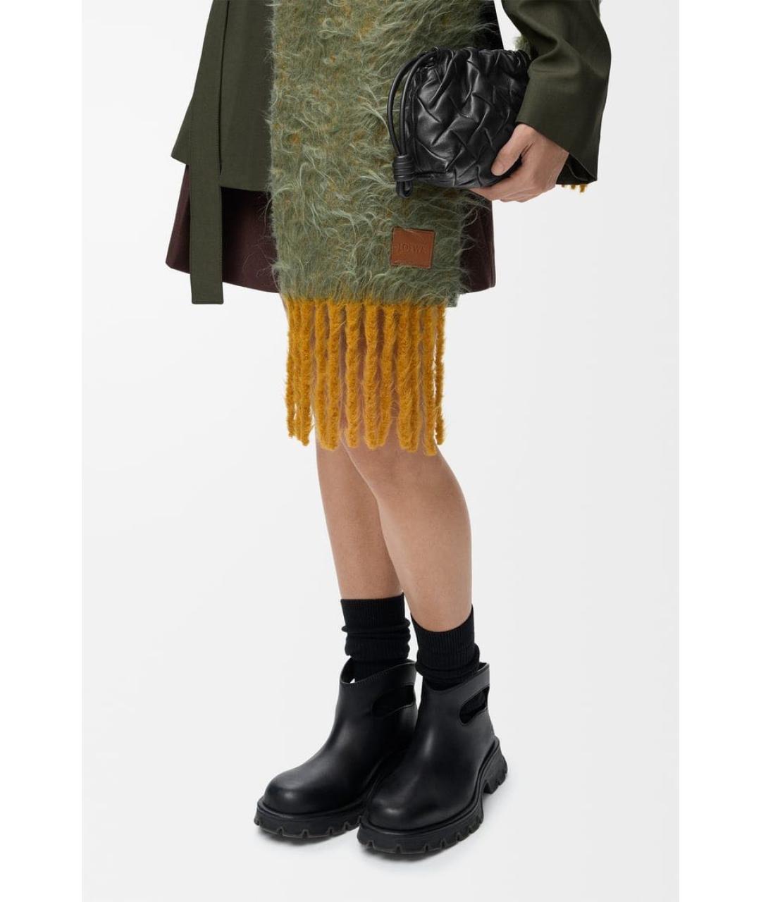 LOEWE Черная кожаная сумка через плечо, фото 2