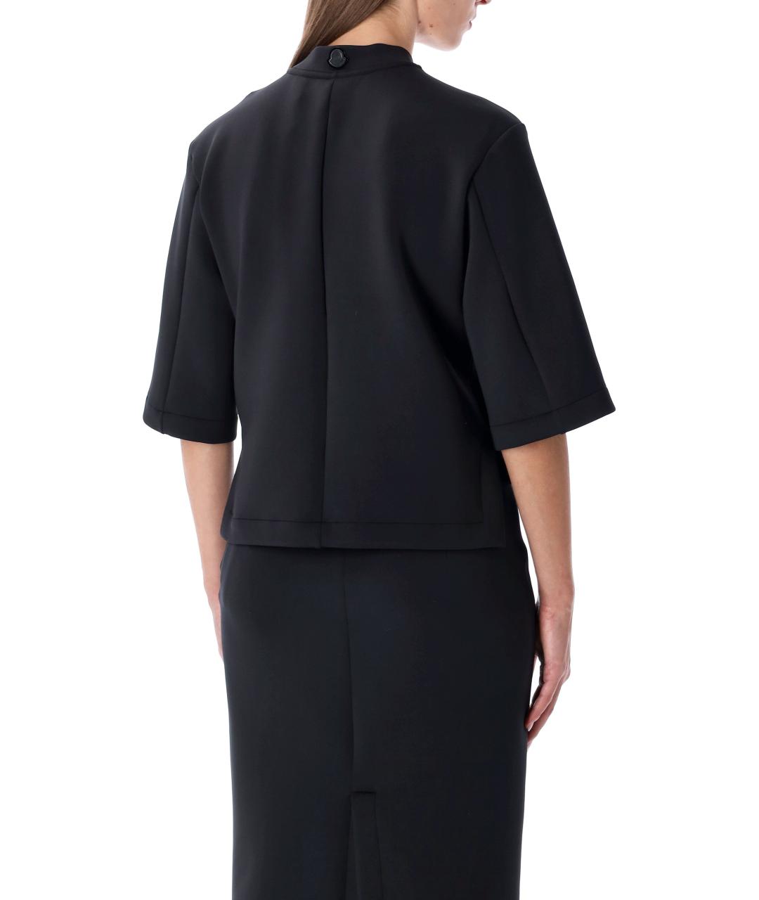 MONCLER Черная футболка, фото 2