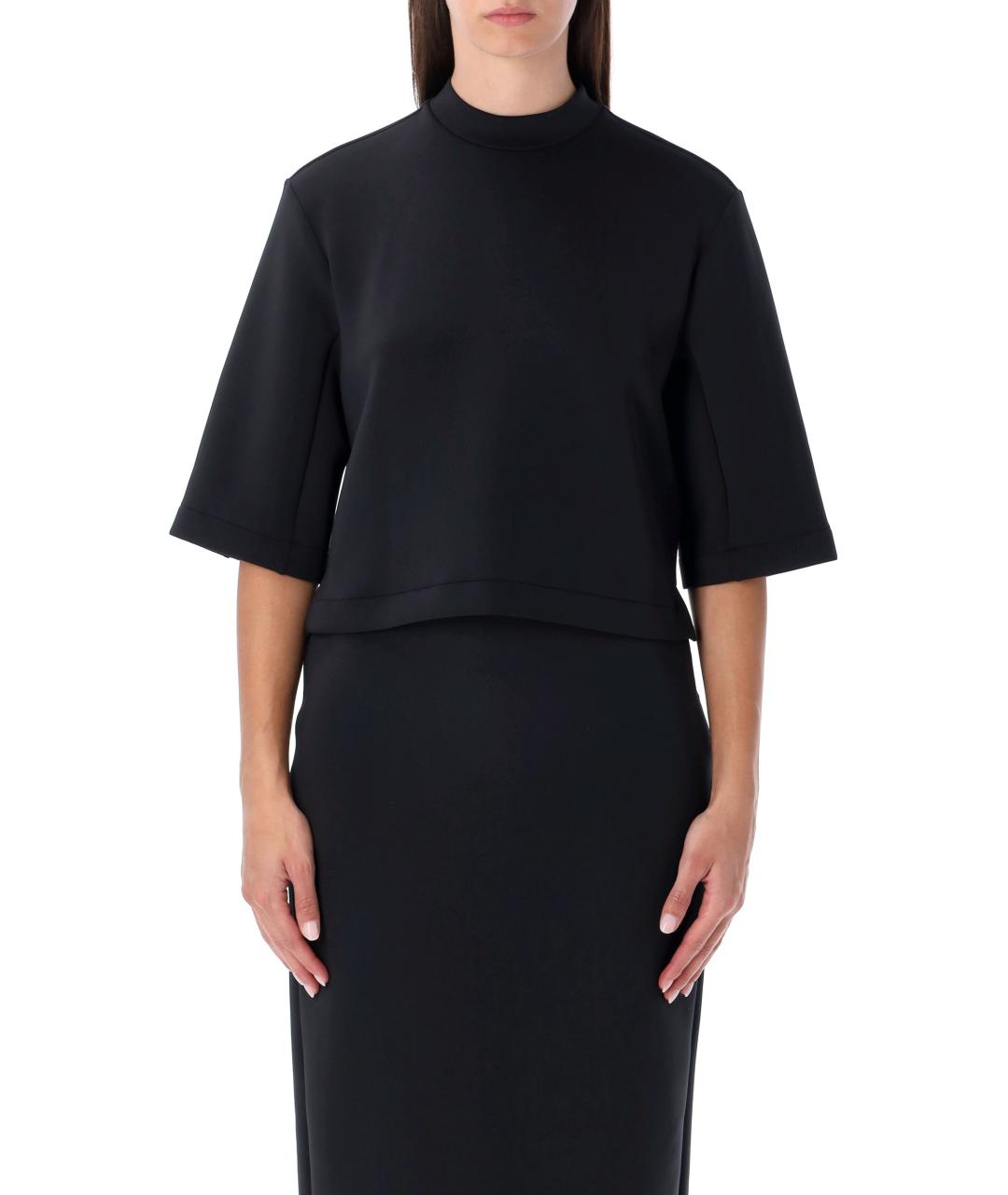 MONCLER Черная футболка, фото 4