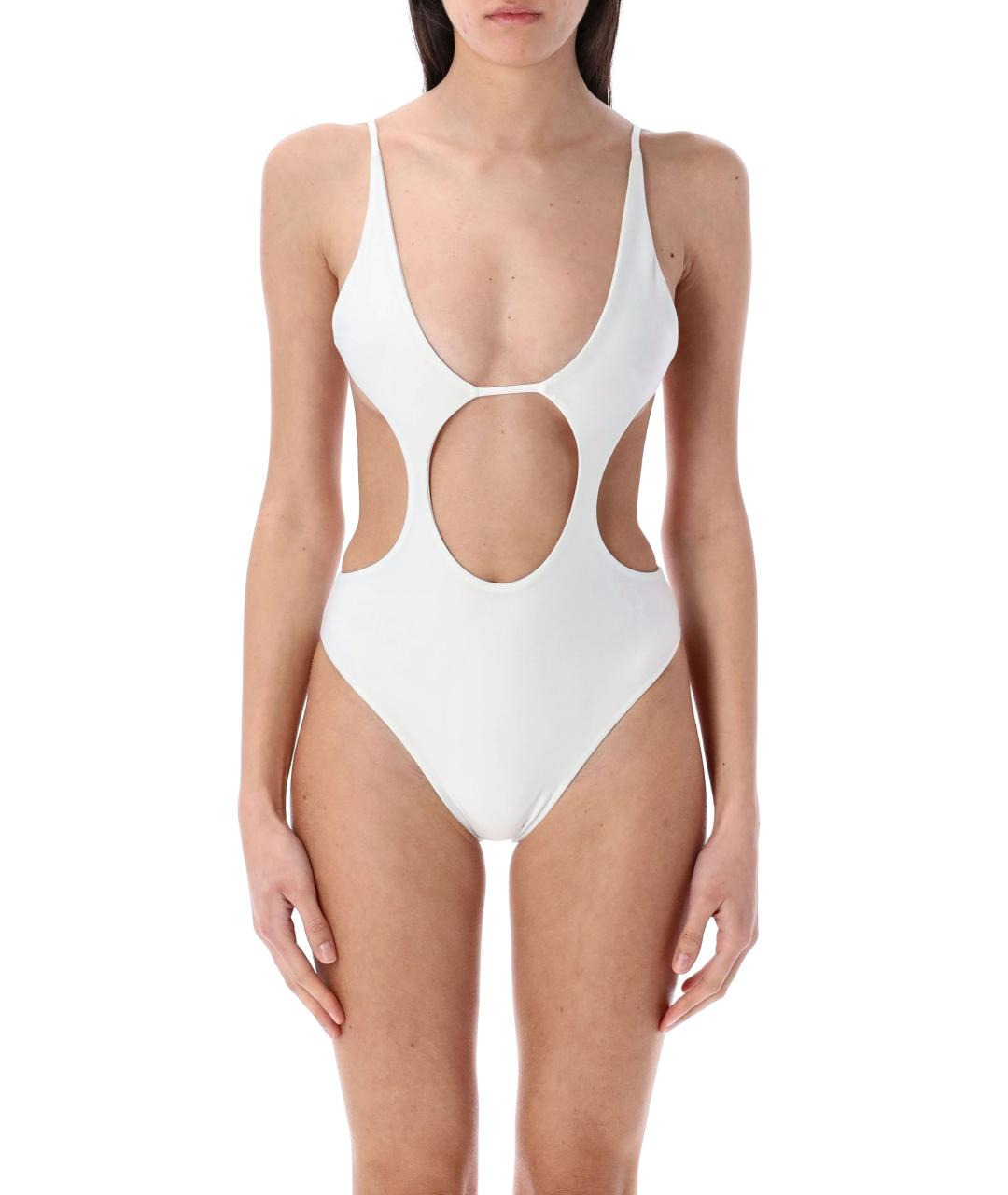 SWIM BY DI Белый полиамидовый купальник, фото 1