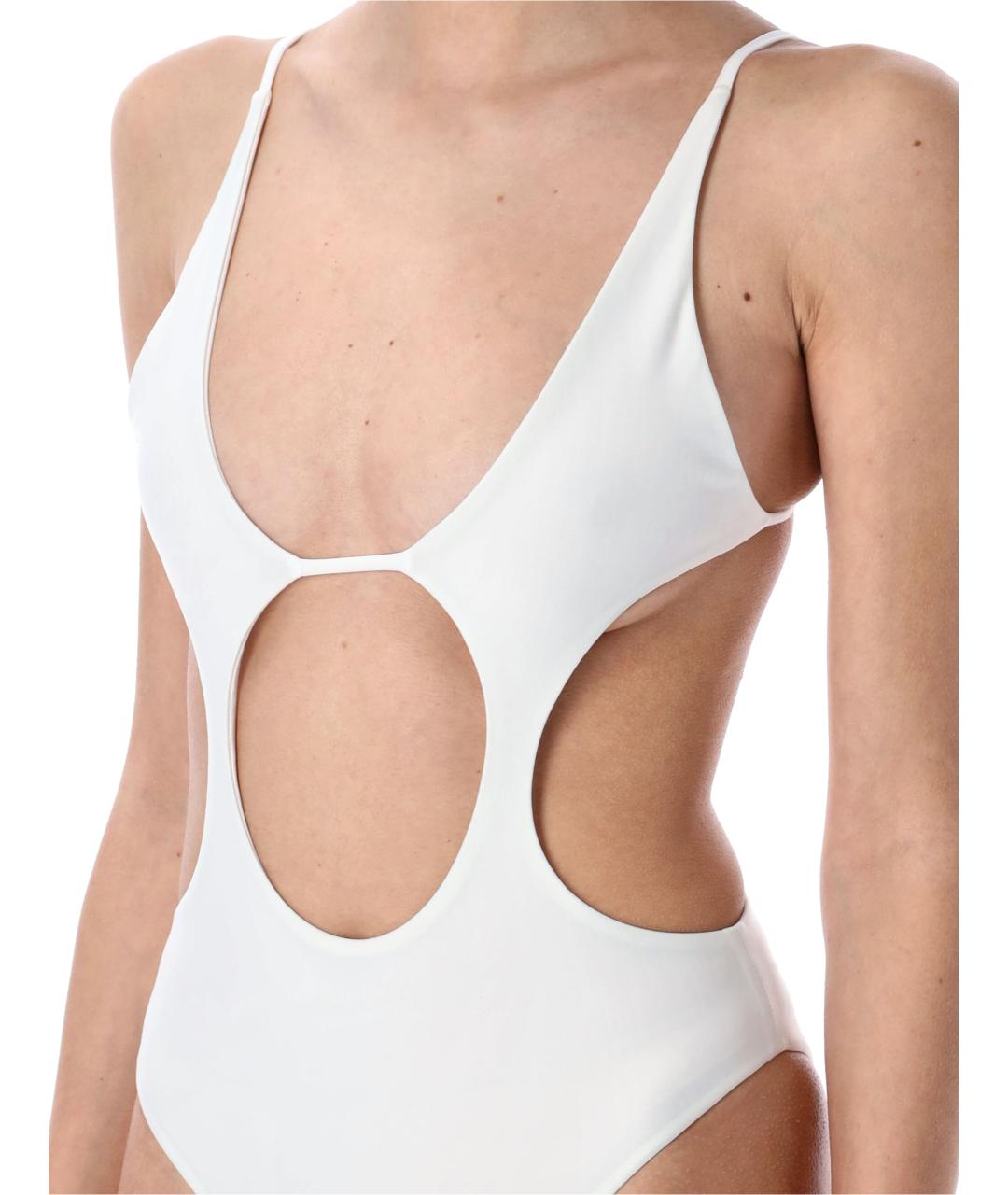 SWIM BY DI Белый полиамидовый купальник, фото 3