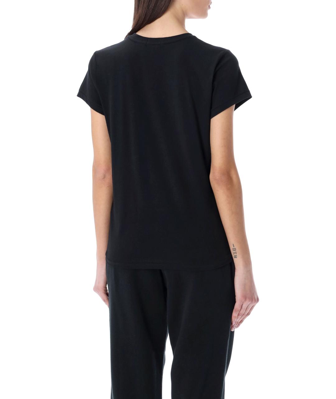 POLO RALPH LAUREN Черная хлопковая футболка, фото 3