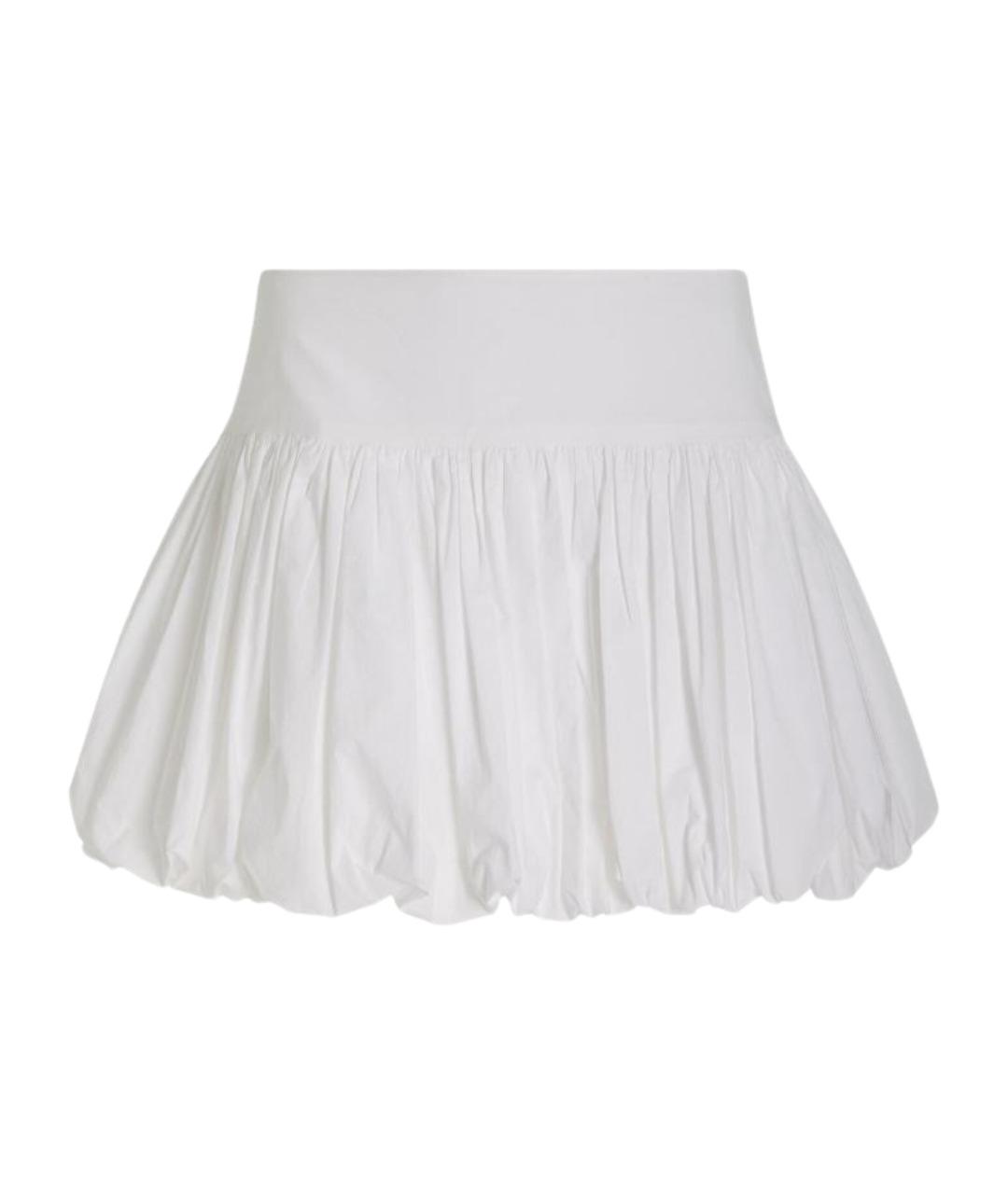 THE GARMENT Белая хлопковая юбка мини, фото 1