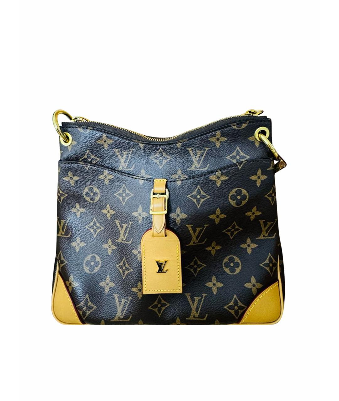 LOUIS VUITTON Коричневая сумка через плечо, фото 1