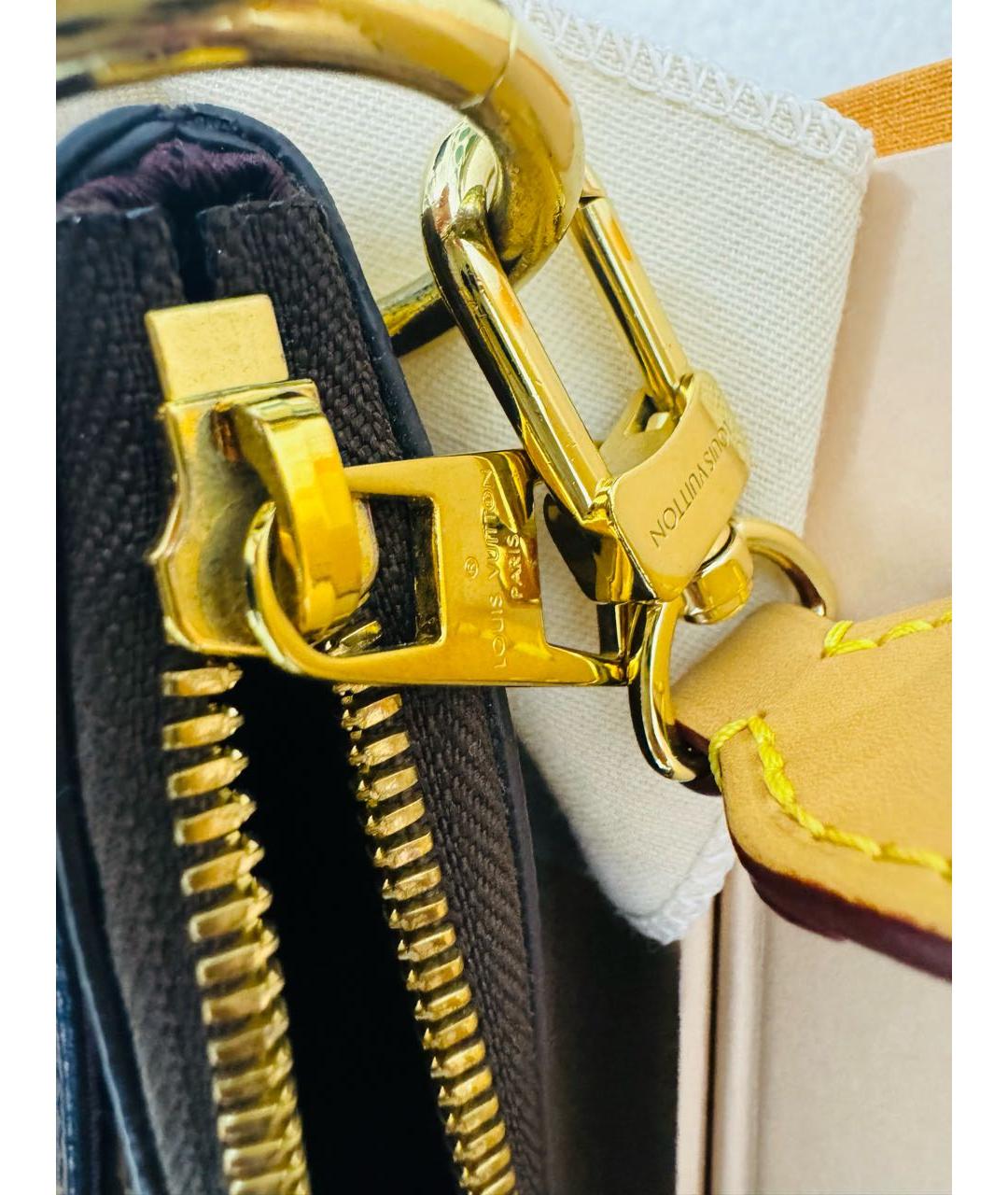 LOUIS VUITTON Коричневая сумка через плечо, фото 4