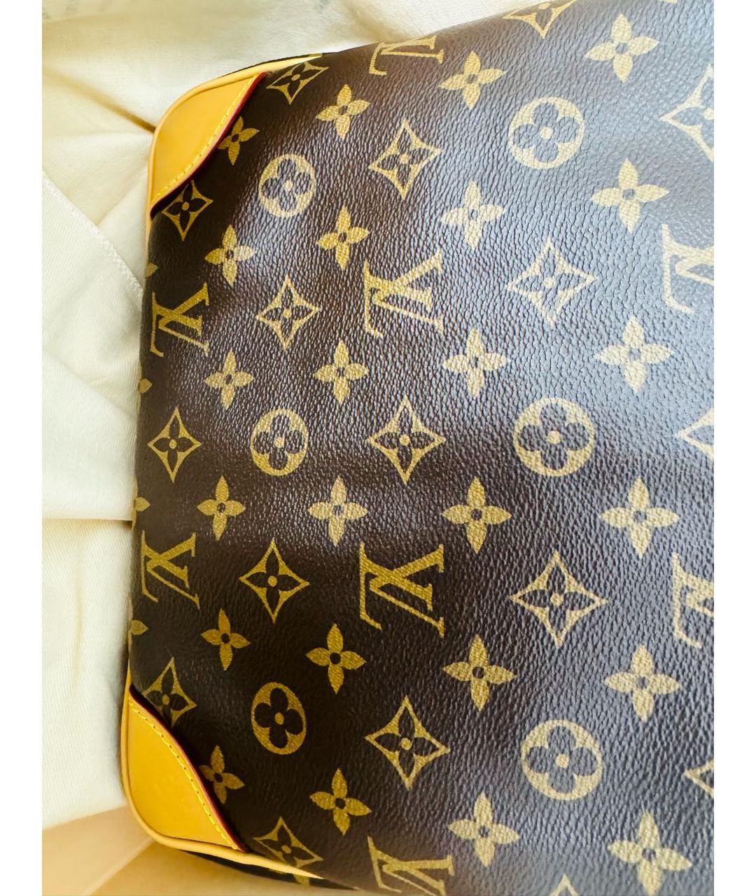LOUIS VUITTON Коричневая сумка через плечо, фото 3