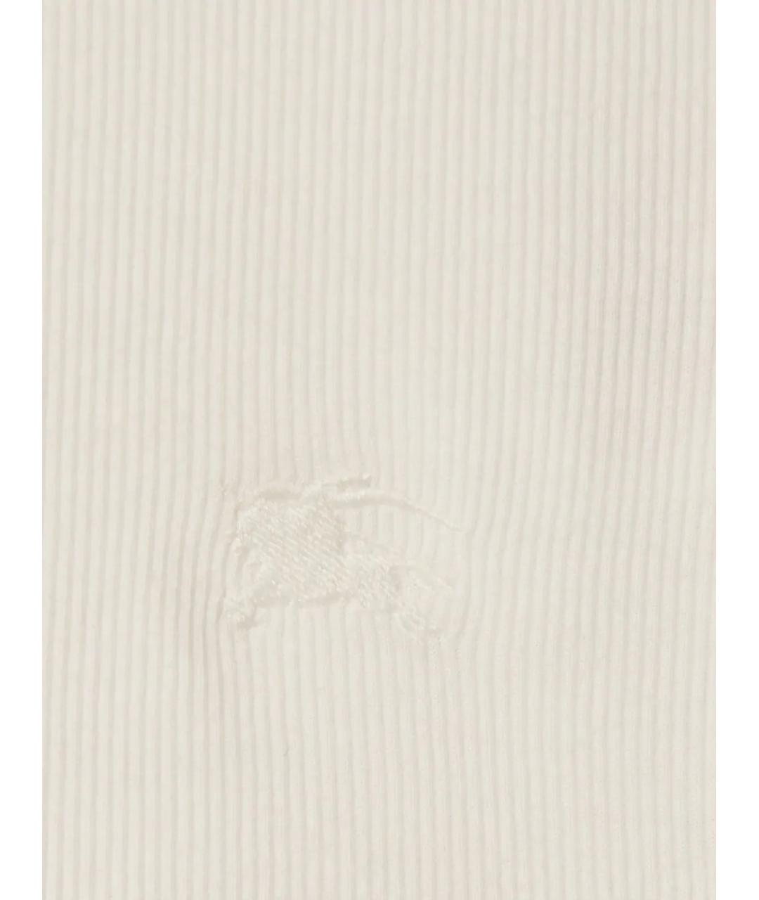 BURBERRY Хлопковая майка, фото 4