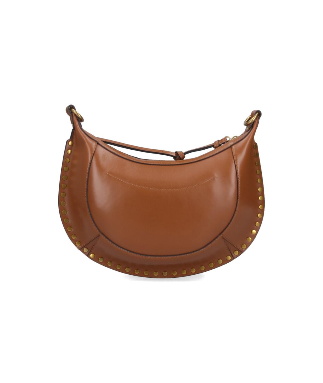 ISABEL MARANT Коричневая кожаная сумка через плечо, фото 3