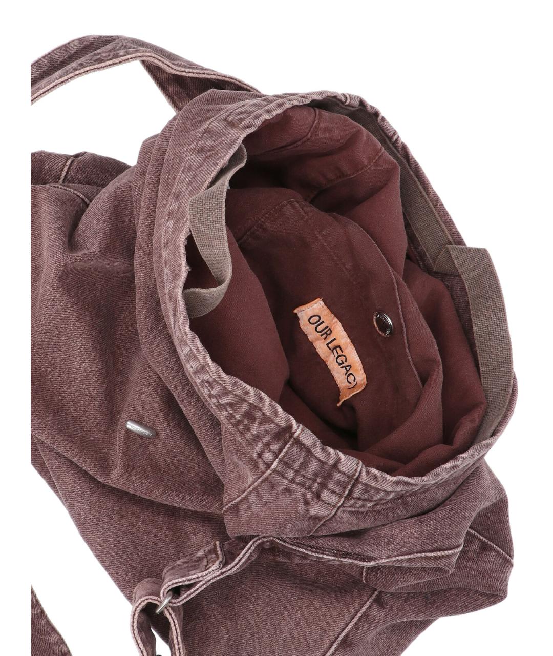 OUR LEGACY Мульти хлопковая сумка через плечо, фото 4