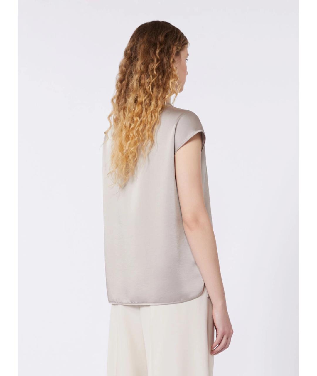 WEEKEND MAX MARA Полиэстеровая блузы, фото 4