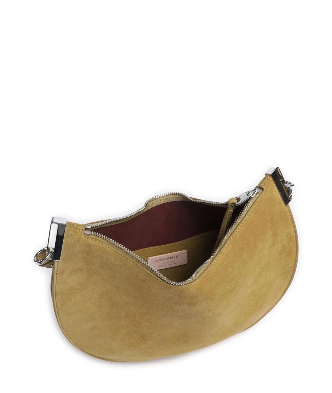 COCCINELLE Замшевая сумка через плечо, фото 3