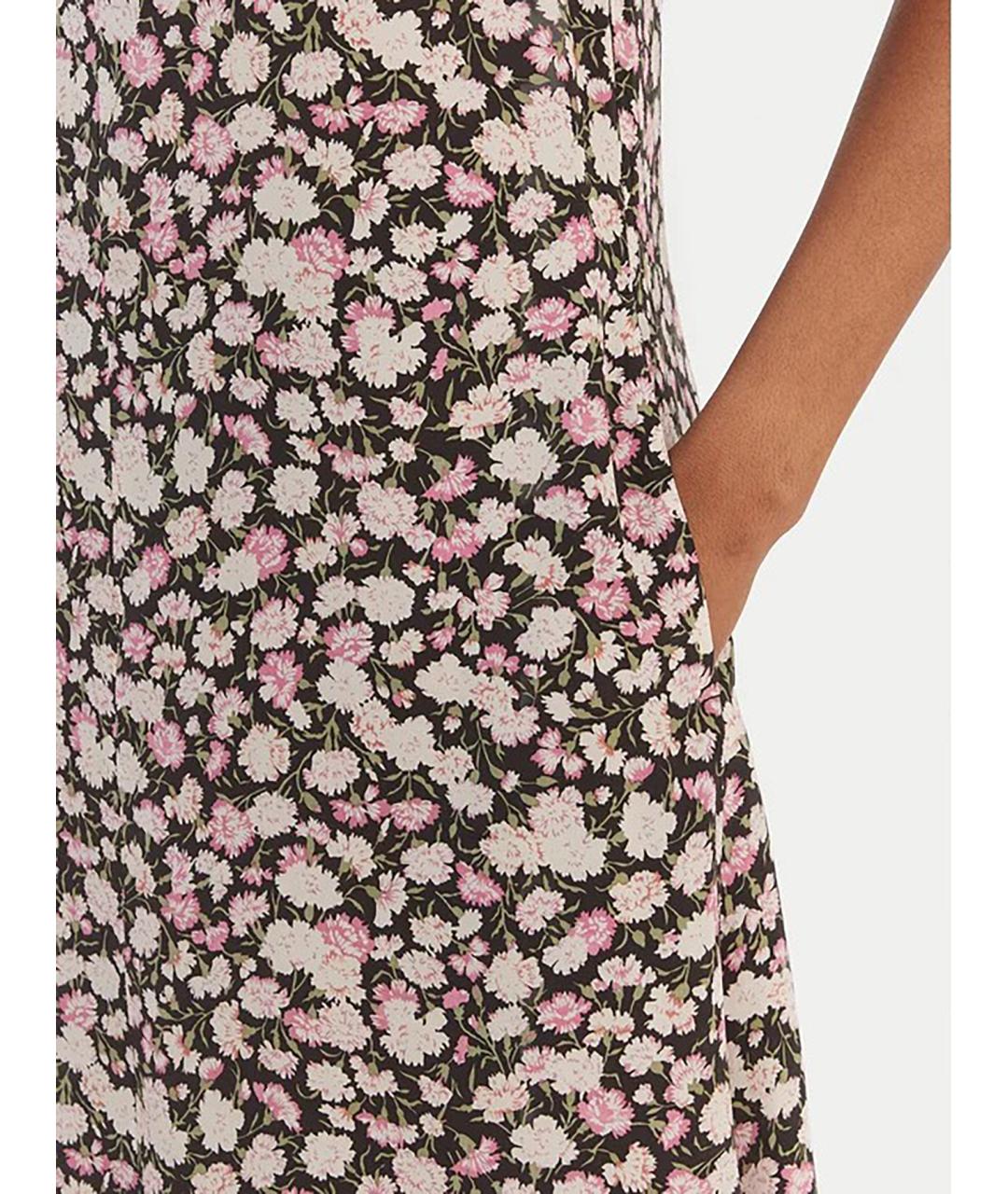 WEEKEND MAX MARA Мульти шелковое повседневное платье, фото 5