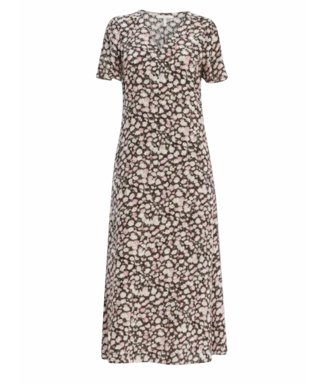 WEEKEND MAX MARA Мульти шелковое повседневное платье, фото 1