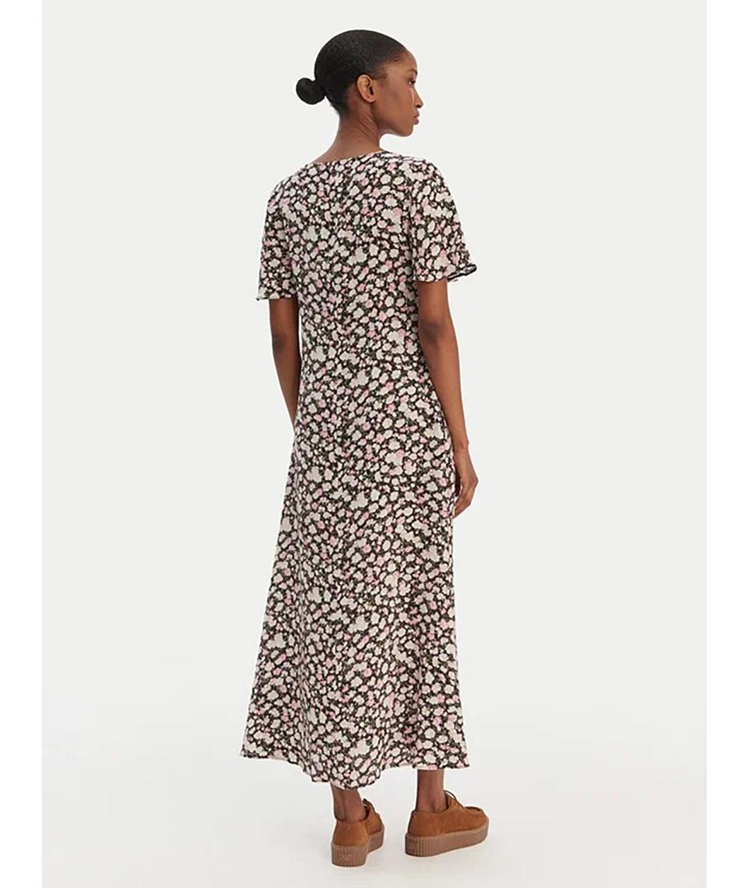 WEEKEND MAX MARA Мульти шелковое повседневное платье, фото 3