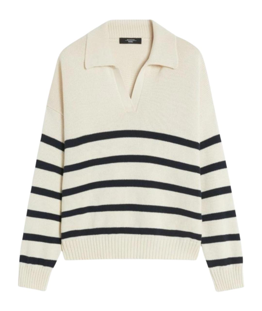 WEEKEND MAX MARA Мульти хлопковый джемпер / свитер, фото 1