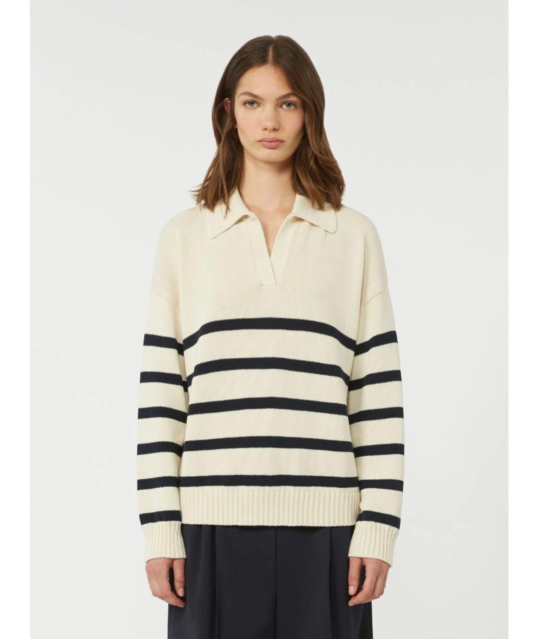 WEEKEND MAX MARA Мульти хлопковый джемпер / свитер, фото 3