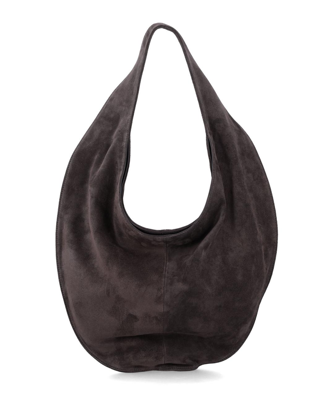 MAEDEN Бордовая замшевая сумка тоут, фото 1