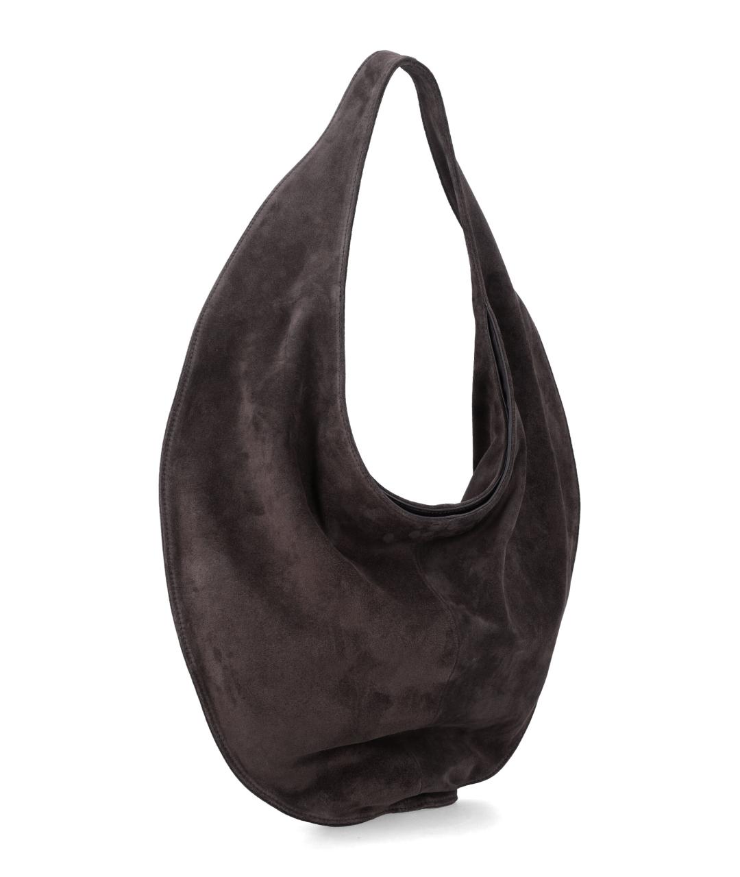 MAEDEN Бордовая замшевая сумка тоут, фото 2