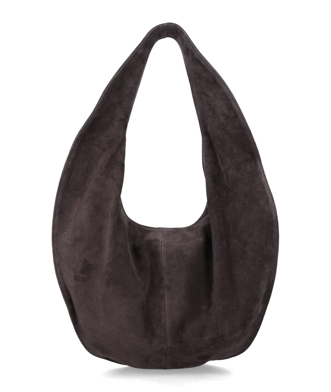 MAEDEN Бордовая замшевая сумка тоут, фото 3