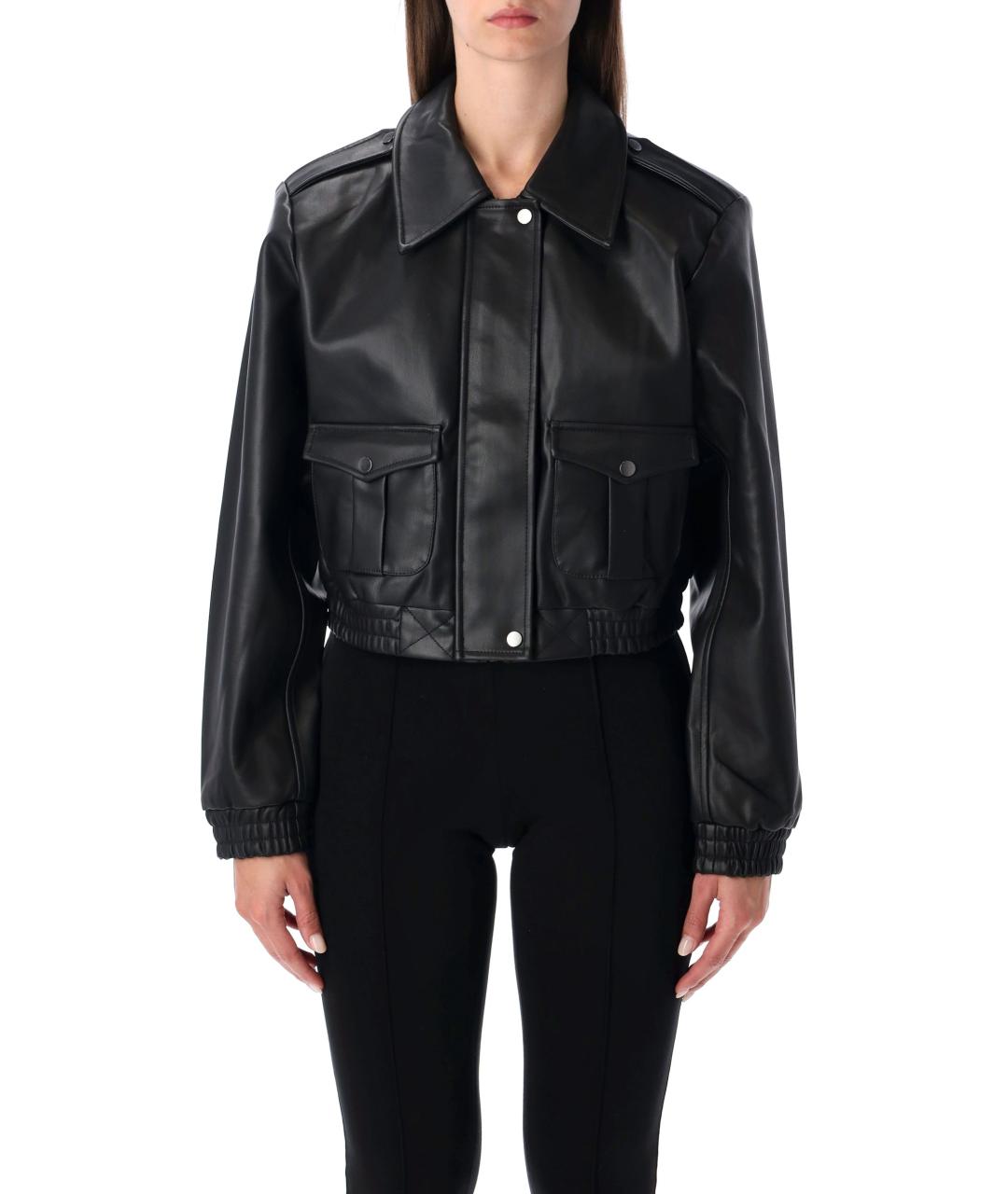 THE GARMENT Черная кожаная куртка, фото 2