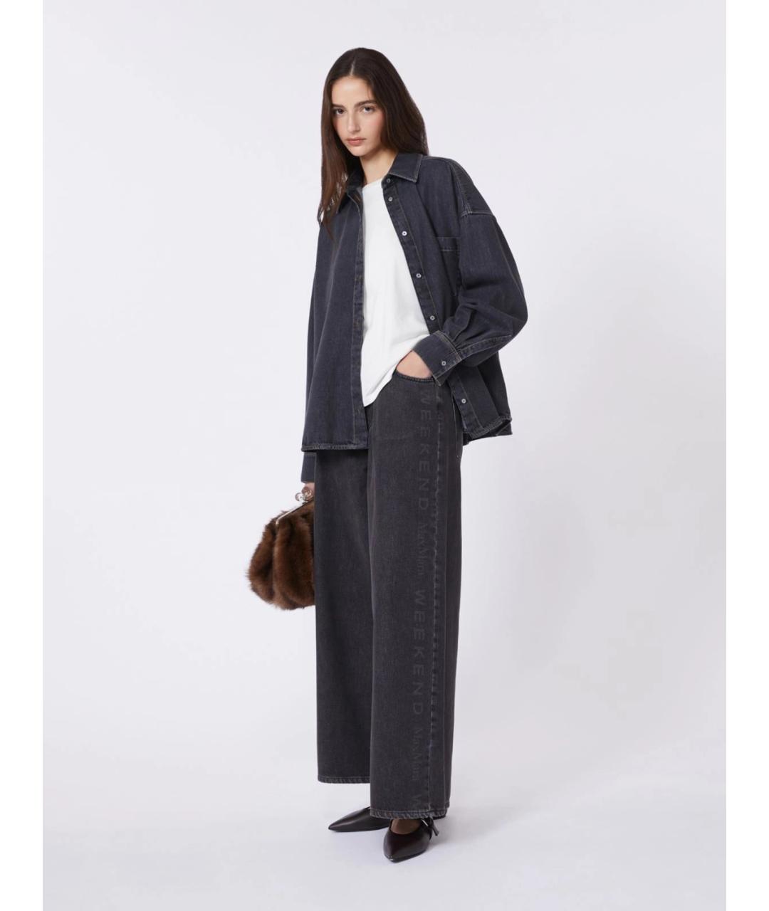 WEEKEND MAX MARA Белая хлопковая футболка, фото 2