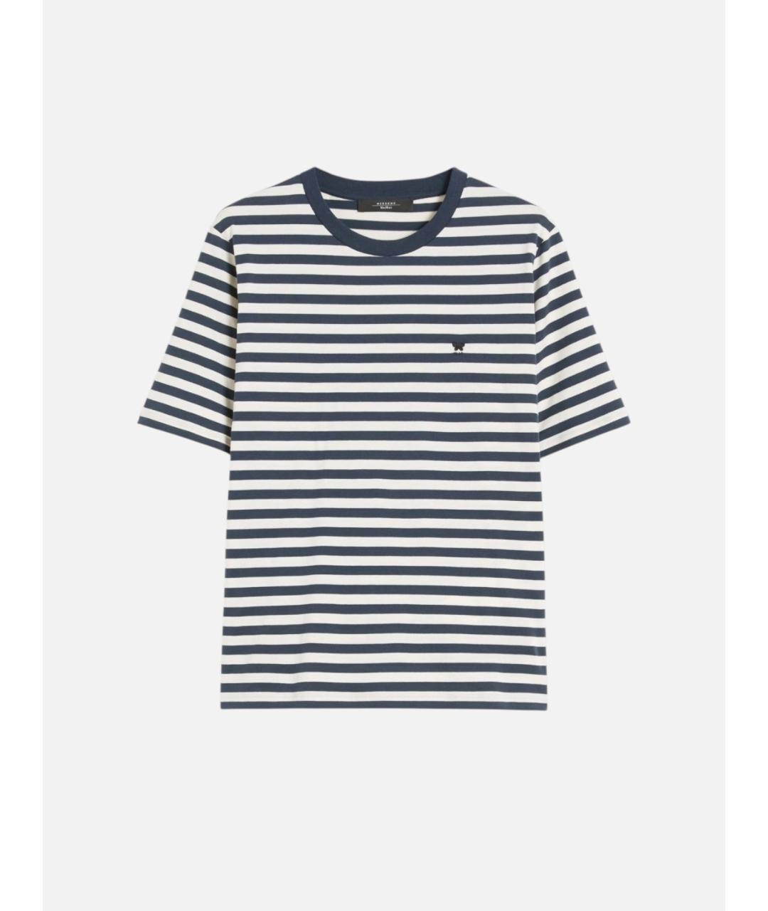 WEEKEND MAX MARA Мульти хлопковая футболка, фото 6