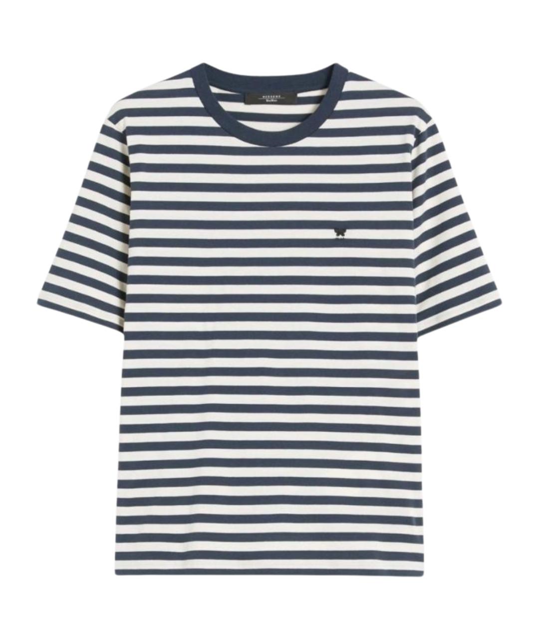 WEEKEND MAX MARA Мульти хлопковая футболка, фото 1